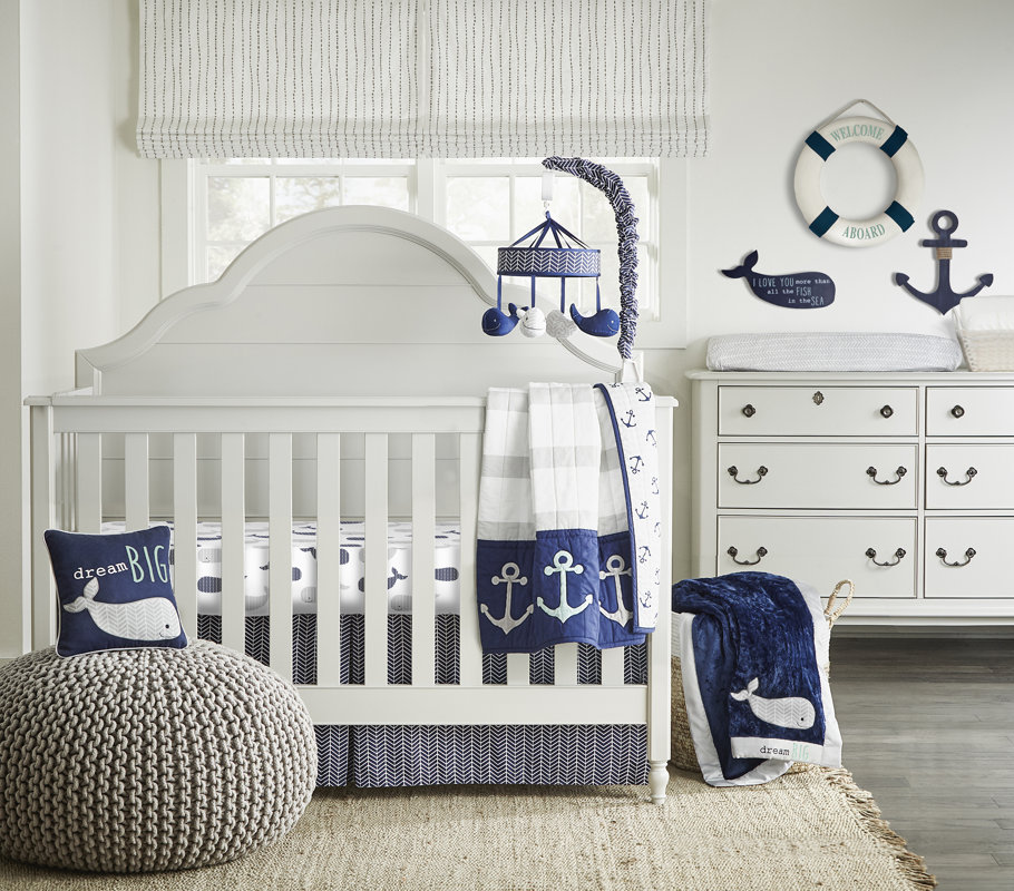 Coastal Nursery Design Photo by Wayfair